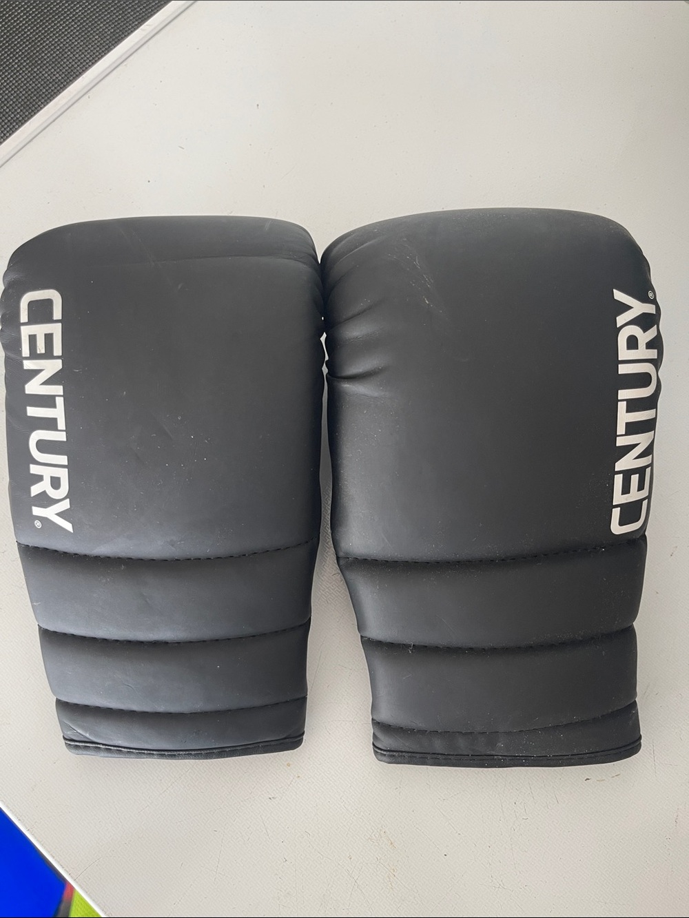 Black Training Sparring Gloves Century XL